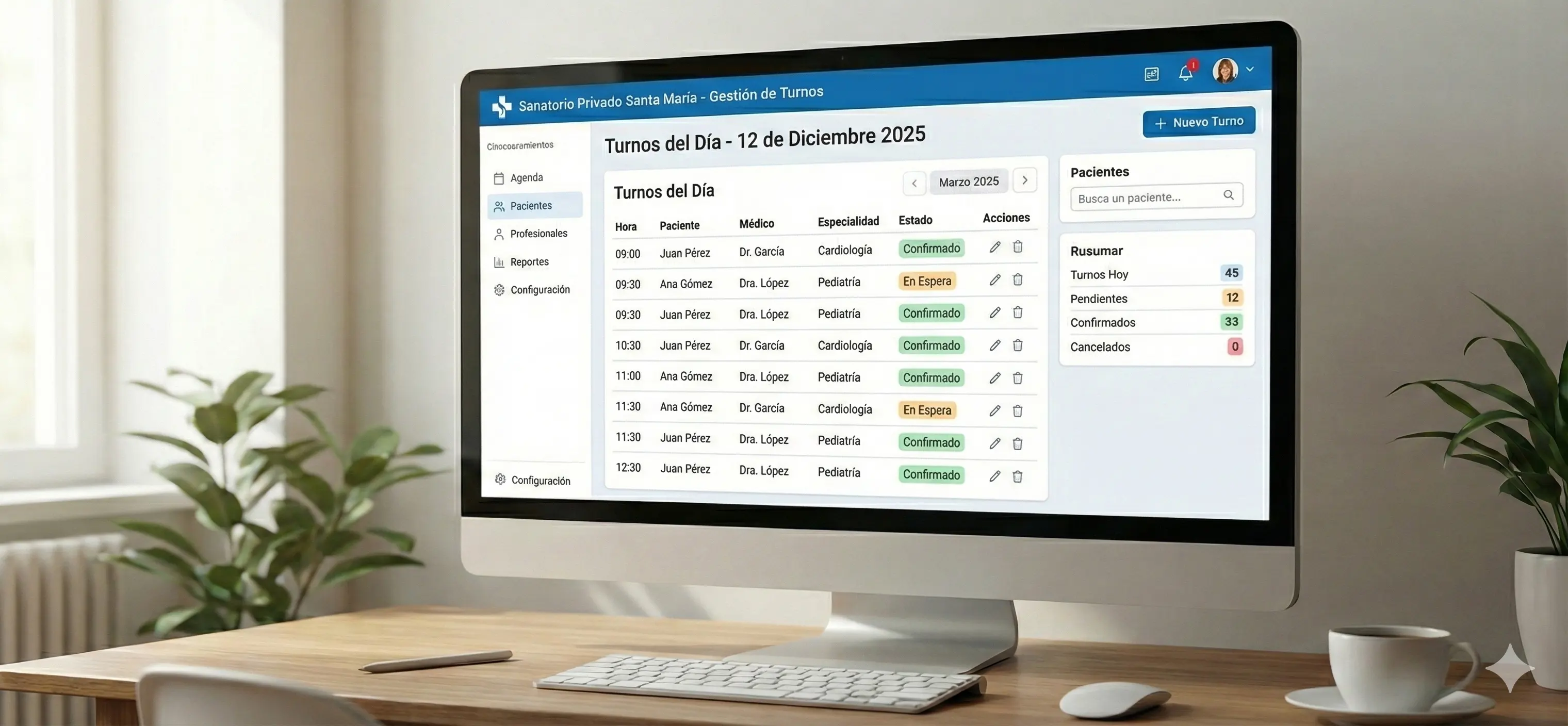 Sistema de Gestión Hospitalaria